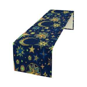 Offre Spéciale dernier chemin de table central brodé de matériel de coton 100% imprimé numérique personnalisé de conception - Product Image 5