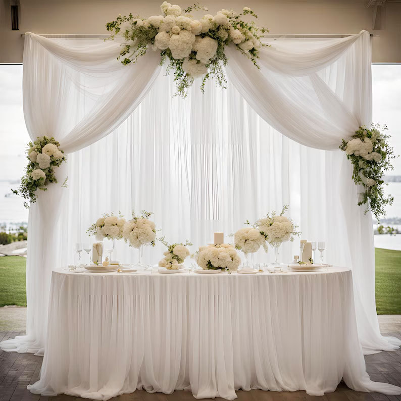 Custom 3Pcs Arch Covers Metal Arches