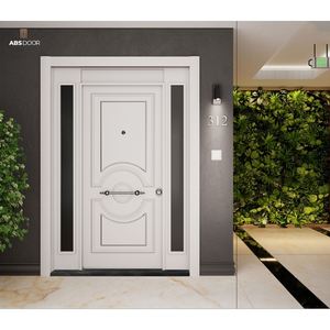 Puerta de Entrada Frontal Aislada Premium ABSDOOR FORTIX para Villas, Control Superior de Calor y Sonido, Diseño Elegante, Durabilidad, Comercio con Turquía - Product Image 2
