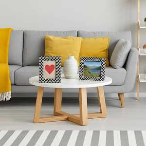 กรอบรูปเรซินน้ำหนักเบาเป็นมิตรต่อสิ่งแวดล้อมทันสมัยกรอบรูปพิมพ์อักษรกรอบรูป100% สำหรับตกแต่งทำด้วยมือสำหรับห้องนั่งเล่น - Product Image 6