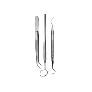 Kit de examen dental de alta calidad 10 herramientas de acero inoxidable Instrumentos dentales confiables Instrumentos quirúrgicos - Product Image 4