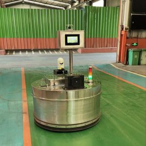 Pousseur d'aliments robotisé Nouvelle machine intelligente de gestion agricole avec batterie au lithium Mélangeur 220v - Product Image 1