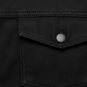 Chaqueta de Lona Forrada de Invierno para Hombre, Interior de Forro Polar Transpirable, Ropa de Trabajo para Exteriores, Logotipo Personalizado OEM, Estilo Urbano - Product Image 4