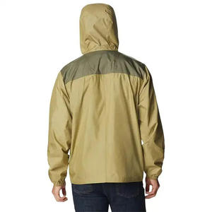 Hot Sale Blank Streetwear Custom Logo Vintage Track Casual Windbreaker <b>Jacket</b> for <b>Men</b> 100% Polyester Nylon Waterproof <b>Jackets</b> - Product Image 2