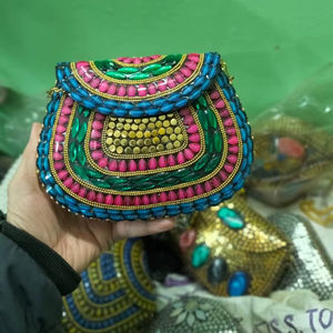 Handcrafted Designer <b>Mosaic</b> Clutch Bag For Ladies Accessories Colorful <b>Mosaic</b> Clutch Purse With Artistic Hand Inlay Work - Product Image 1