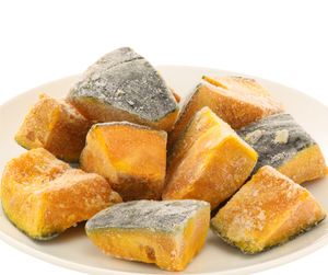PREMIUM STANDARD IQF Top Selling Vietnam Manufacturer Supply FROZEN <b>PUMPKIN</b> Chunks with Skin - Product Image 5