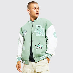 Chaqueta Varsity de Lana de Alta Calidad para Hombre, Diseño Personalizado, Ropa de Invierno, Ecológica, Transpirable, Forro de Algodón Antiestático - Product Image 2