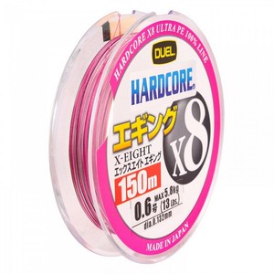 สายเอ็นตกปลา DUEL HARDCORE x8 Eging สีส้มนม/ระบบทำเครื่องหมาย 3 สี 150 ม. (รุ่น: 0.6/0.8) - Product Image 3