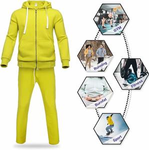 Otoño primavera hombres Casual Zip dos piezas chaqueta a rayas pantalones conjuntos XL tamaño impreso Jogging Sportsuit hombres chándal de talla grande - Product Image 6