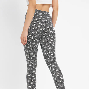 Leggings amincissants taille haute pleine longueur en Spandex/Nylon, séchage rapide, respirants et confortables, grande taille, personnalisables – Meilleures ventes - Product Image 4