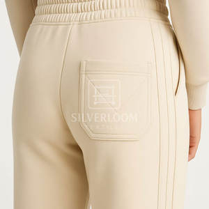 Pantalones de correr de lana de algodón personalizados con diseño de bolsillo moderno | Pantalones de chándal OEM ODM para mujer moda 2025 - Product Image 6