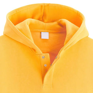 NOUVEAU Sweat à capuche GEO Brothers pour homme, personnalisable avec logo brodé, en molleton épais 480g, à épaules tombantes, style streetwear, vierge - Product Image 4