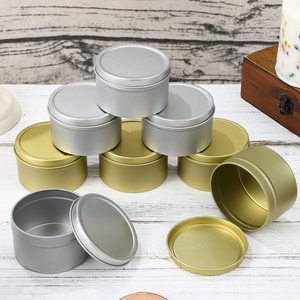 Vintage European Garden Decorative Metal <b>Candle</b> Jar Small Wooden Container with Anti-Slip Lid for <b>Candle</b> <b>Holders</b> <b>Lanterns</b> - Product Image 6