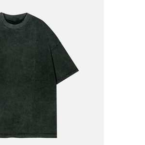 T-shirt Homme Luxe Vieilli Effet Usé 2026 – Impression DTG Personnalisée, Lavage Acide, Style Vintage - Product Image 3