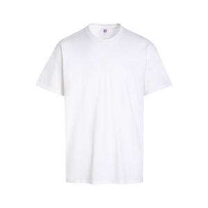 T-shirt à col rond en polyester/coton écologique de haute qualité pour hommes, confortable, doux, coupe ajustée, avec logo personnalisable, livraison DDP - Product Image 2