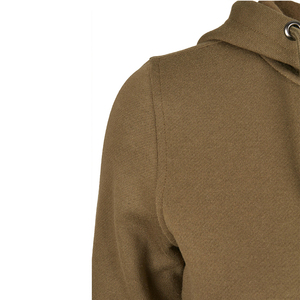 Sweat à capuche OEM personnalisé pour femme, coupe décontractée, en molleton de coton mélangé, manches longues, anti-plis, séchage rapide, coupe-vent - Product Image 4