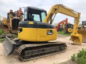 Gran oferta de excavadora de orugas Komatsu PC78US de segunda mano en Japón, con piezas de motor central - Product Image 4