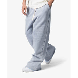 Pantalon de survêtement baggy décontracté taille moyenne motif droit vêtements à la mode dernière conception pour hommes à prix de gros bon marché - Product Image 4