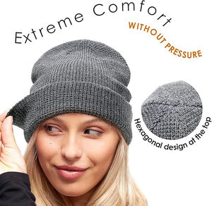 Nueva marca personalizada Único Estilo diferente Comodidad extrema Unisex Marca personalizada Cable único Tejido Ligero Elegante Slouch - Product Image 2