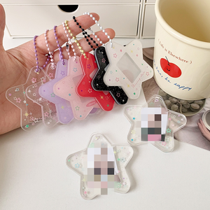 <span class=keywords><strong>Porte</strong></span>-clés en acrylique brillant motif dessin animé mignon, sans minimum de commande, 1 pouce, mini <span class=keywords><strong>porte</strong></span>-carte d'identité, album <span class=keywords><strong>photo</strong></span>, <span class=keywords><strong>porte</strong></span>-cartes en acrylique personnalisé - Product Image 1