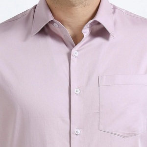 เสื้อเชิ้ตผ้าฝ้ายแท้ 100% สำหรับฤดูร้อน เป็นมิตรกับสิ่งแวดล้อม ทรงทางการ ไม่ยับ ระบายอากาศได้ดี รับผลิตแบบ ODM เสื้อลำลอง ผ้าลายก้างปลา - Product Image 6