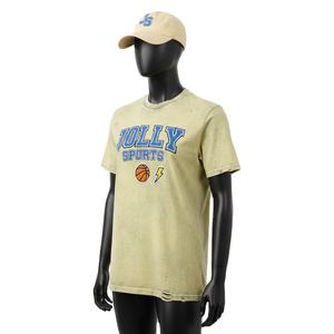 T-shirt pour femme de qualité supérieure, lavage à l'acide, 180 GSM, coton lavé, toucher doux, couleurs terre, impression de logo personnalisée, respirant - Product Image 4