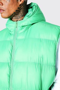 Custom Logo Men's Winter Puffer <b>Jacket</b> with Sleeveless Puffer Vest New Design <b>Canvas</b> <b>Jacket</b> Convenient Pockets Casual Fashion - Product Image 3