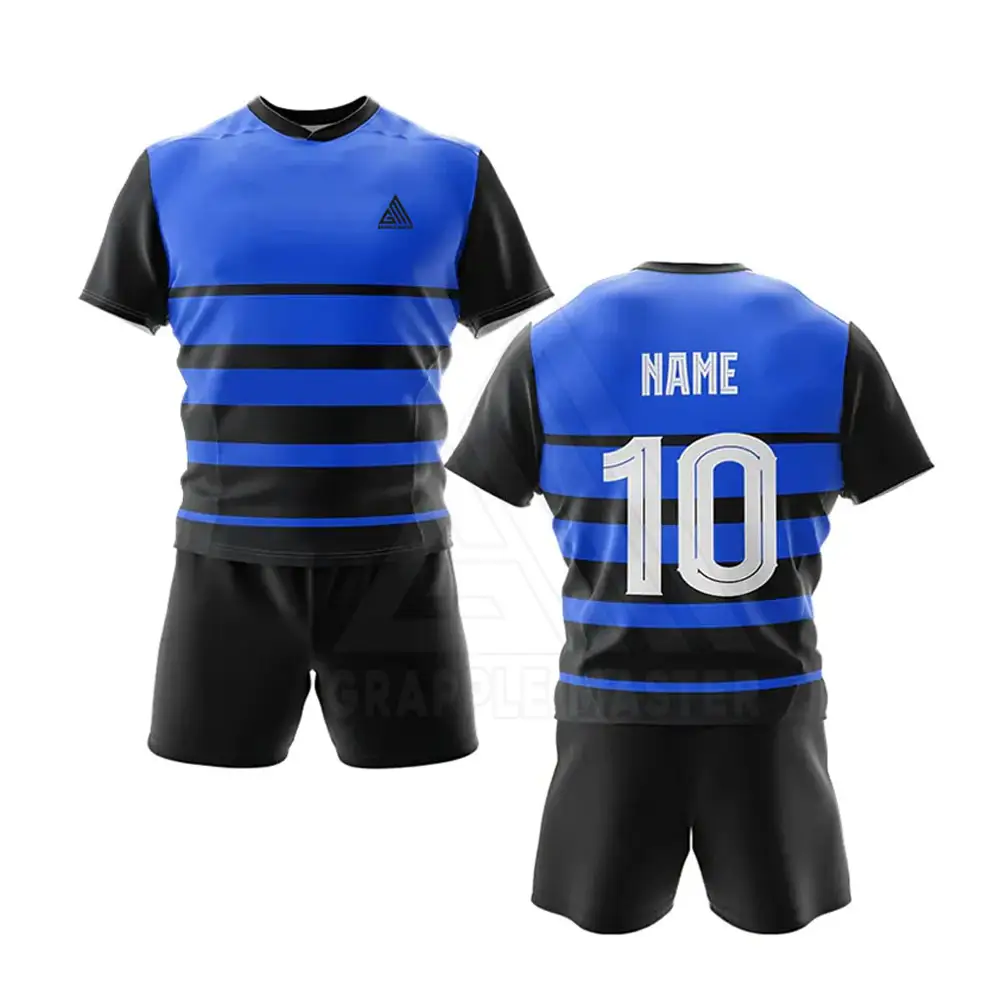 Nouvelle arrivée uniforme d'équipe de rugby Logo personnalisé OEM Concevez votre propre uniforme de rugby à vendre