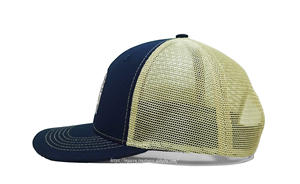 Grande qualité Logo personnalisé tissé Patch mi profil camionneur chapeaux casquettes de sport nouveau Snapback en gros faible quantité minimale de commande Performances - Product Image 3