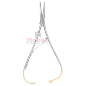 Professionnel De Haute Qualité En Acier Inoxydable Castroviejo Porte-Aiguille Micro Droite Instruments fabriqués Au Pakistan RI-DI-0083 - Product Image 6