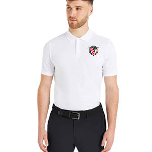 เสื้อโปโลแขนสั้นผู้ชายแฟชั่นธุรกิจเสื้อโปโลระบายอากาศสำหรับฤดูร้อนเสื้อผ้าผู้ชาย - Product Image 4