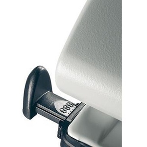 Perforadora de Doble Orificio Leitz, 8 x 8 x 8 cm, Capacidad para 40 Hojas (80 g/m²), con Riel de Parada, Color Gris - Product Image 3