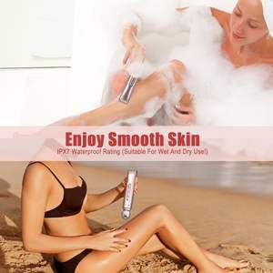 Depiladora Eléctrica 2 en 1 Recargable e Impermeable para Mujer, con Doble Cabezal, Recortadora de Bikini y Depiladora Corporal - Product Image 5