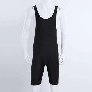 Costume de lutte rétro professionnel de haute qualité équipe universitaire maillots sublimés pour Gym personnalisé OEM Sportswear Logo personnalisé - Product Image 3