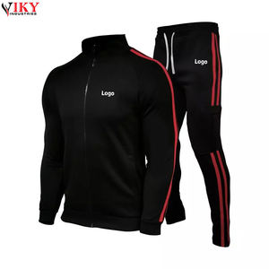 VIKY INDUSTRIES-chándales con cremallera para hombre, ropa deportiva profesional, con cuello levantado, para trotar - Product Image 3