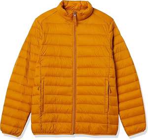 Chaqueta Acolchada Ecológica para Hombre 2025, Personalizable, Cuello Alto, Logotipo Frontal, Manga Larga, Invierno, Secado Rápido, Transpirable, Venta al Por Mayor - Product Image 1