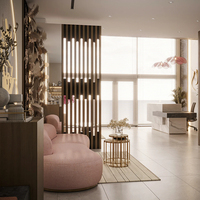 Espositore a LED per Arredamento da Salone, Espositore per Profumi da Esterno, Vetrina per Ristoranti, Design Personalizzato per Saloni di Bellezza