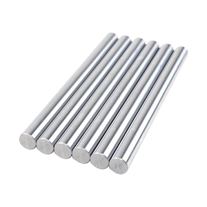 Rail de guidage linéaire pour mouvement linéaire, tige chromée, tige de piston trempée à la douceur ou à la dureté, précision mécanique 45 #   Acier - Product Image 1