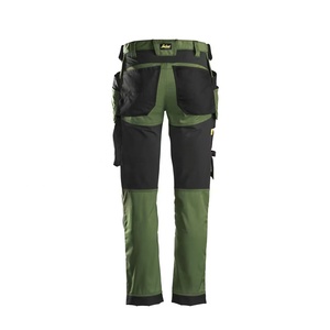 Nueva llegada de seguridad de carga pantalones ligeros de algodón de poliéster Multi bolsillos de alta visibilidad Hi Viz ropa de trabajo de los hombres pantalones OEM - Product Image 2