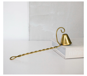 Produit le plus demandé Accessoires de bougies en laiton pur de qualité supérieure faits à la main Utilisation de l'éteignoir pour les maisons et les hôtels - Product Image 3