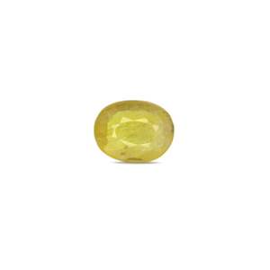 Saphir Jaune Naturel 5,55 Carats Pierre Facettée Coupe Ovale Variété de Pierres Précieuses Incluant Péridot Alexandrite Aigue-marine Tourmaline - Product Image 1