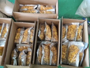 Chips de Jackfruit Fritos al Vacío de Vietnam, Refrigerio Saludable, Sabor Dulce, Rebanadas de Jackfruit Secas Crujientes Sin Aditivos Artificiales - Product Image 4