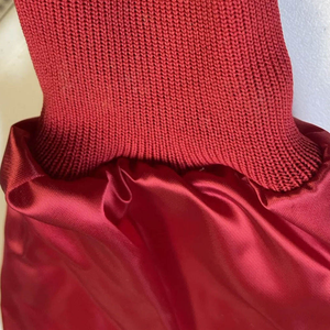 Veste universitaire unisexe en satin doux de haute qualité, bouton personnalisé, streetwear, col montant, style hip-hop, décontractée, hiver, logo sur le devant - Product Image 6