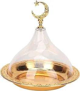 Superb Quality <b>New</b> Arrival High Quality Metal Islamic Bowl Shape Ramadan Use Eid Mubarak Dessert Display Trays for Ramadan Party - Product Image 6