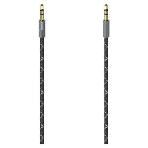Cable de audio con conector de 3,5 mm chapado en oro, 1,5 m, negro, 00205130 - Product Image 1