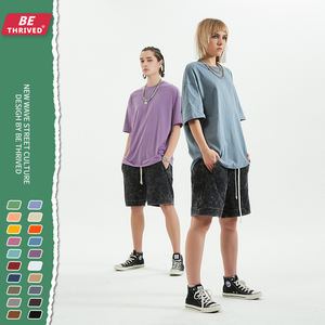 Verano barato de alta calidad al por mayor puff impresión camiseta pareja manga corta personalizada 100% algodón puff impresión camiseta para hombres - Product Image 6