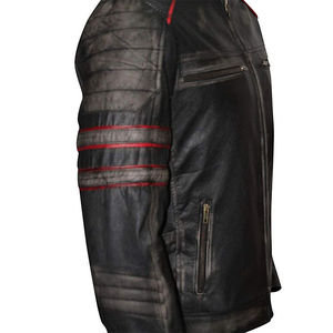 Veste en cuir Hommes Manteau Femmes Faux Gothique Moto Pu Manteaux Survêtement À Capuche Manteau À Fermeture Éclair Vestes En Cuir - Product Image 4