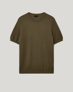 Fashionable Men Comfortable Breathable Knitwear <b>Short</b> <b>Sleeves</b> <b>Sweatshirt</b> Classical Lightweight Casualwear Roundneck <b>Sweatshirt</b> - Product Image 5