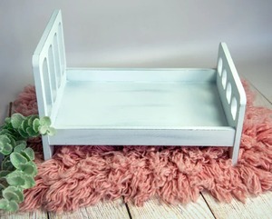 Precio al por mayor Accesorios de fotografía para recién nacidos Cama de madera maciza Accesorios de tiro para bebés para sesión de fotos de recién nacidos - Product Image 4