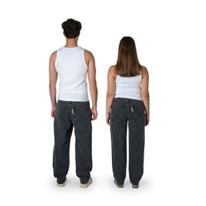 Custom <b>Embroidered</b> Hip Hop Streetwear <b>Jeans</b> Men's Straight Y2K Boys Baggy <b>Jeans</b> Stonewashed Vintage Plus Size Oversized <b>Jeans</b> - Product Image 5
